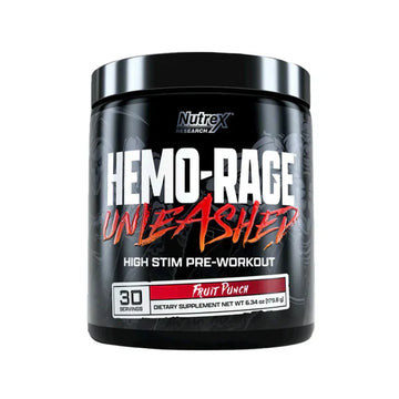 Nutrex Hemo-Rage Unleashed High Stim Pre-Workout