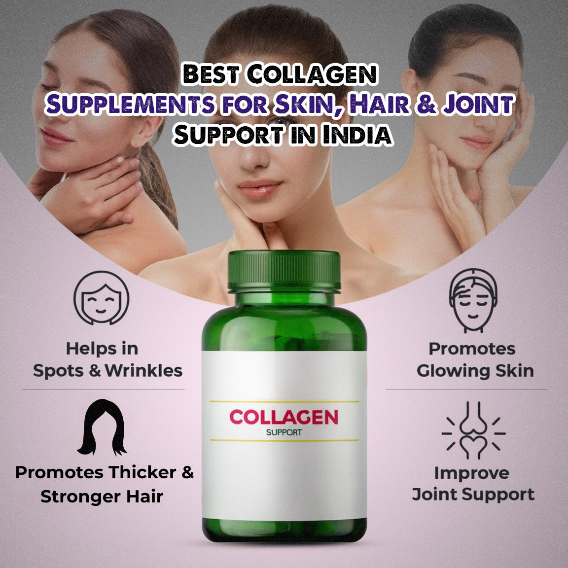 Best Collagen Supplements for Skin, Hair & Joint Support in India