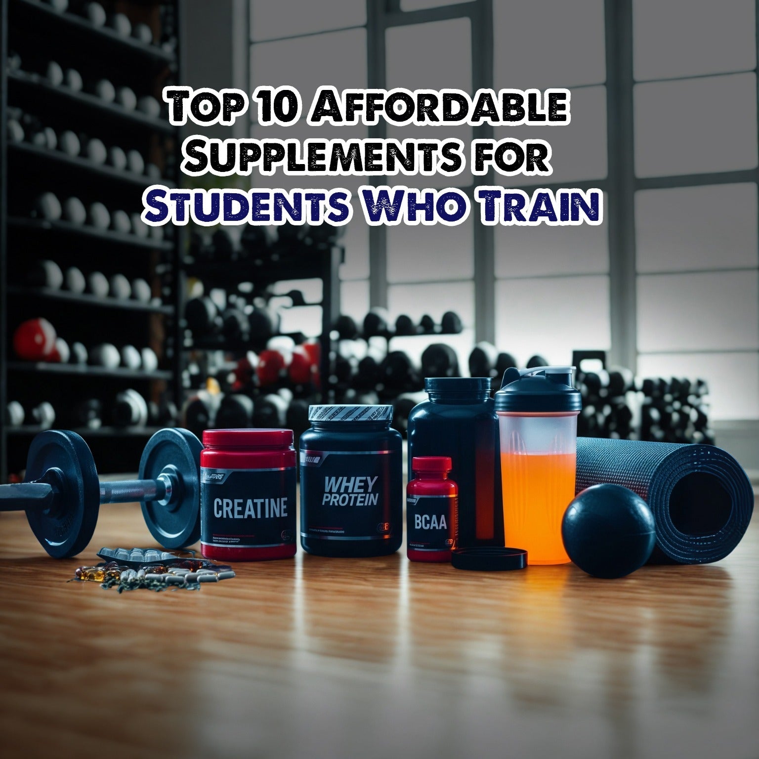 Top 10 Affordable Supplements for Students Who Train