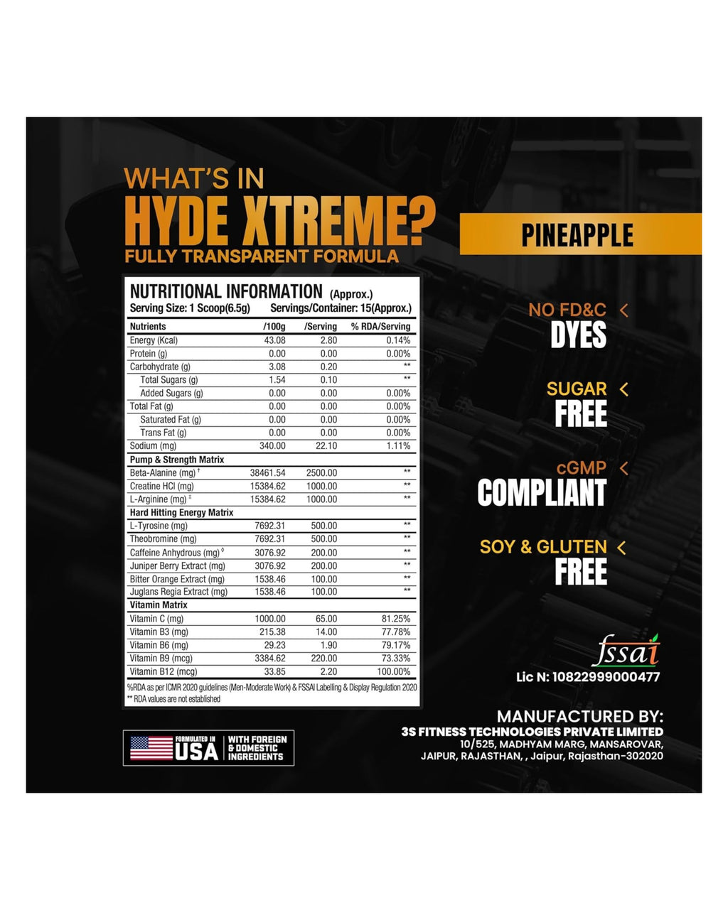 ProSupps Hyde Xtreme Pre-Workout