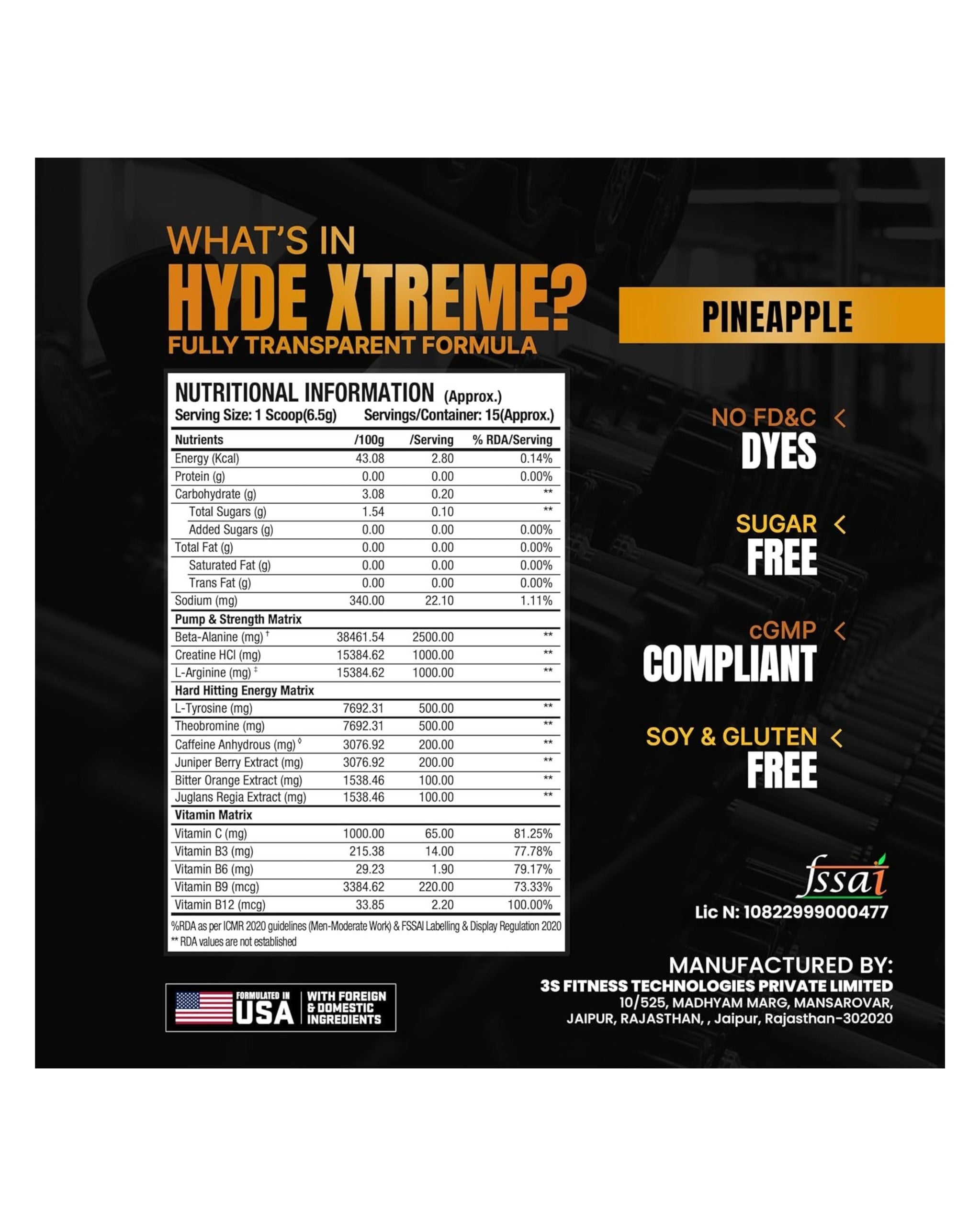 ProSupps Hyde Xtreme Pre-Workout