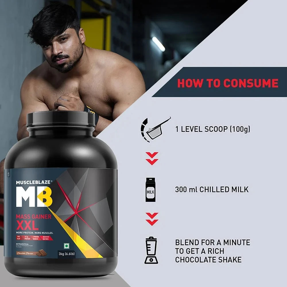 MuscleBlaze XXL Mass Gainer