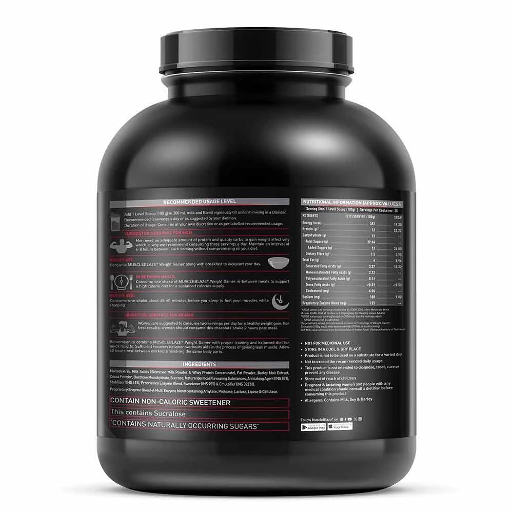 MuscleBlaze Weight Gainer