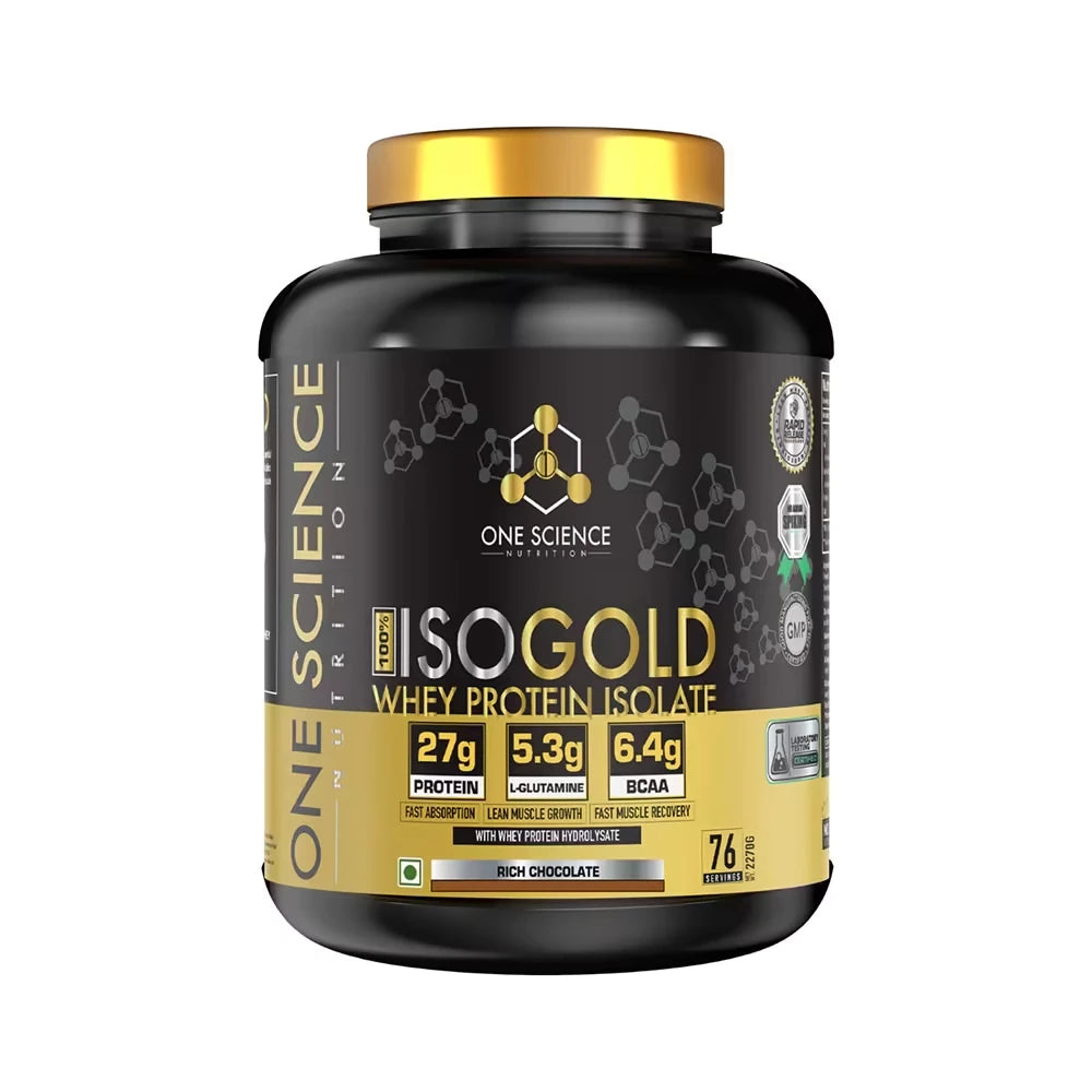 One Science 100% ISO Gold Whey Protein Isolate