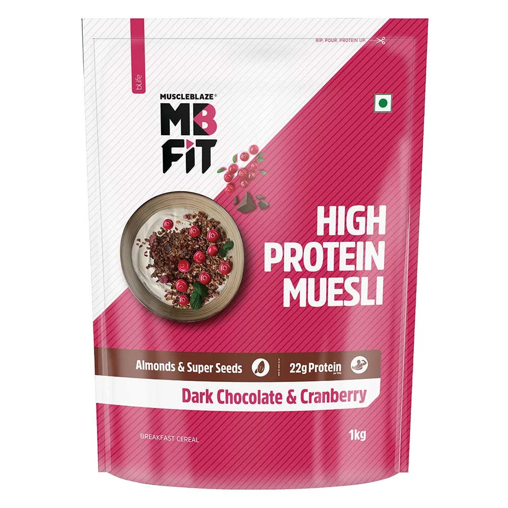 MuscleBlaze High Protein Muesli