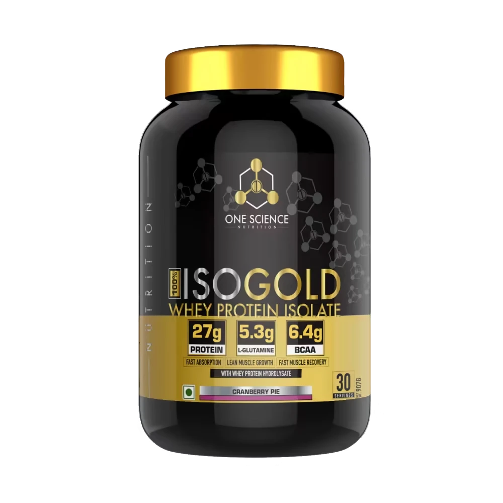 One Science 100% ISO Gold Whey Protein Isolate
