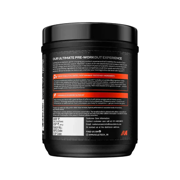 MuscleTech VaporX5 Pre Workout
