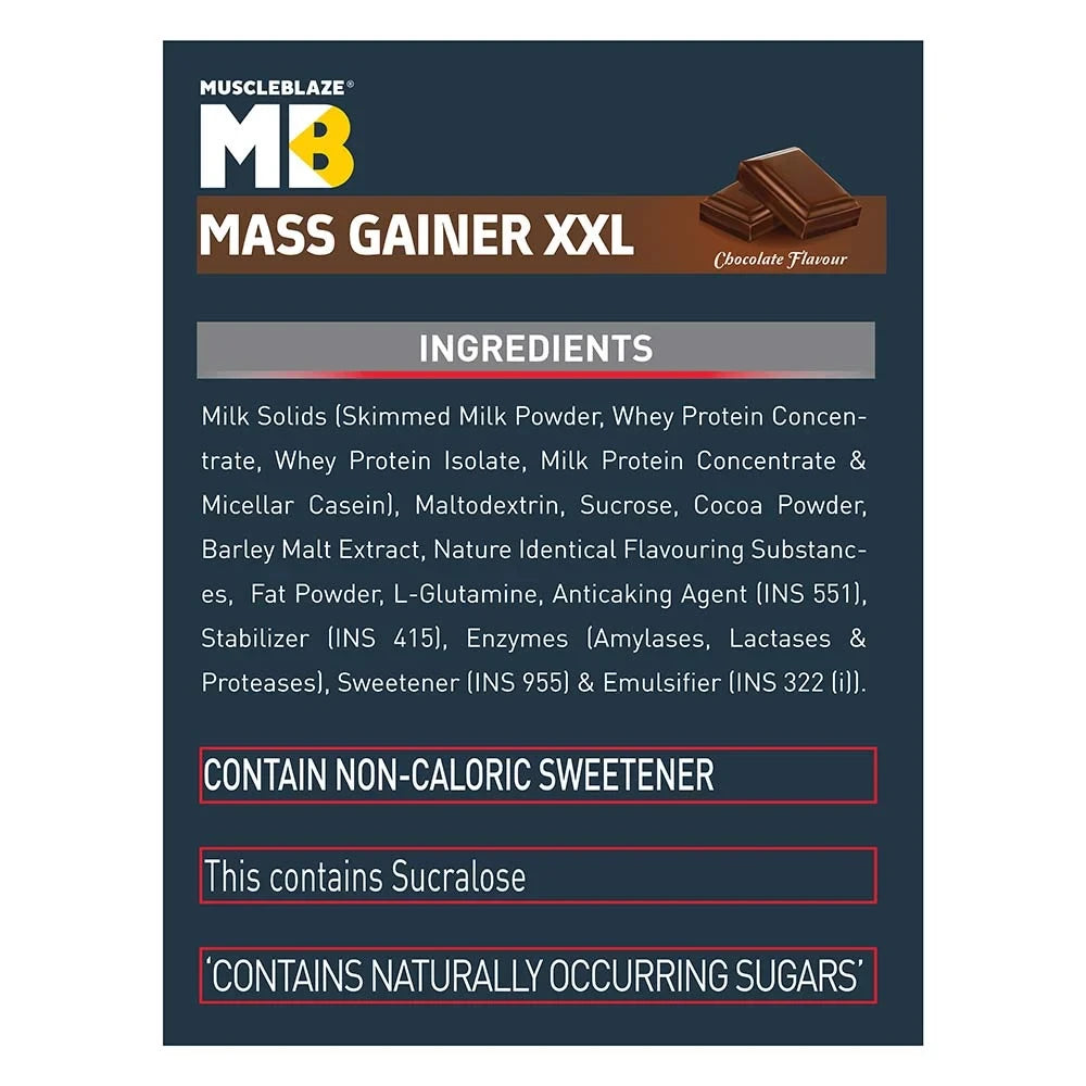 MuscleBlaze XXL Mass Gainer