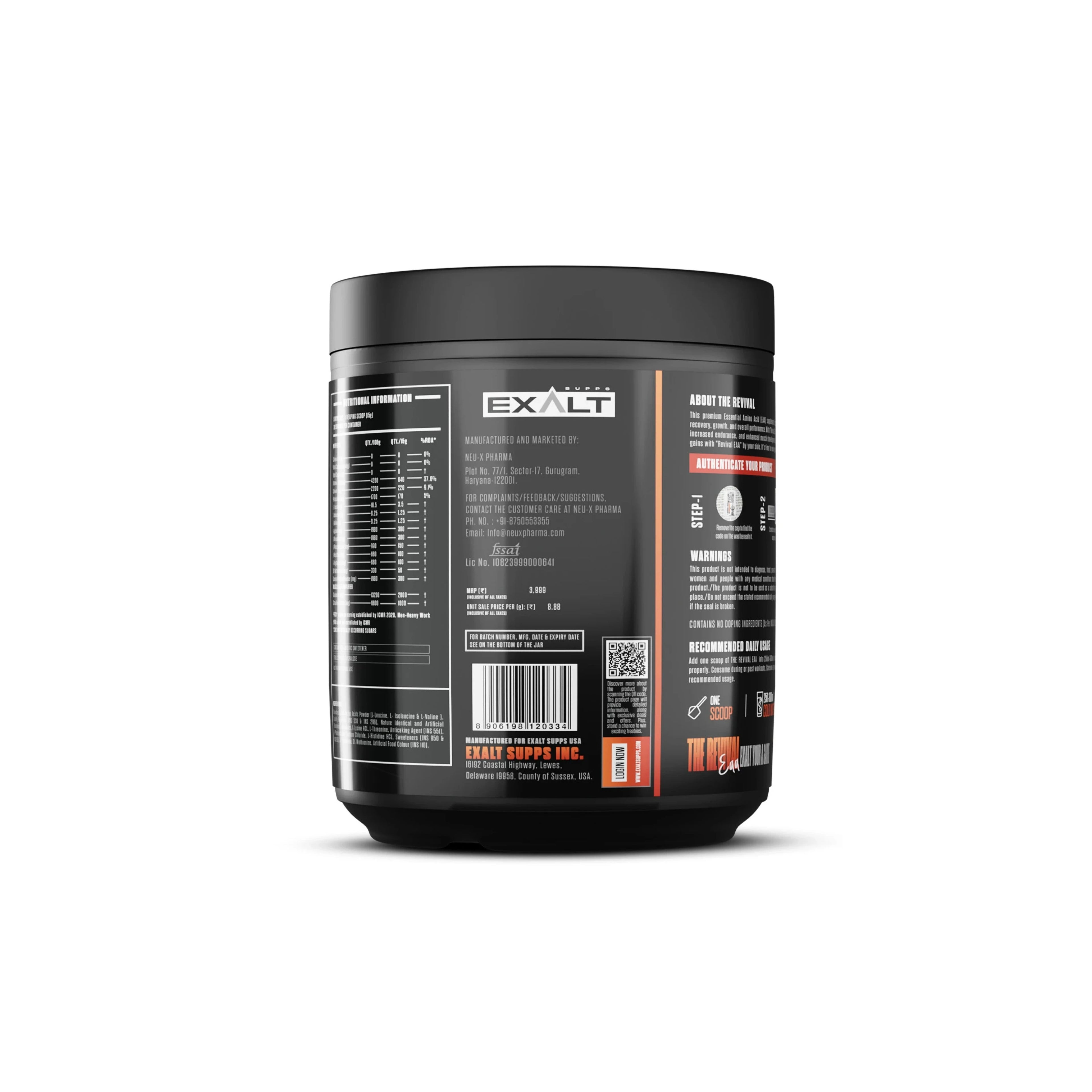 The Revival EAA (Essential Amino Acids )