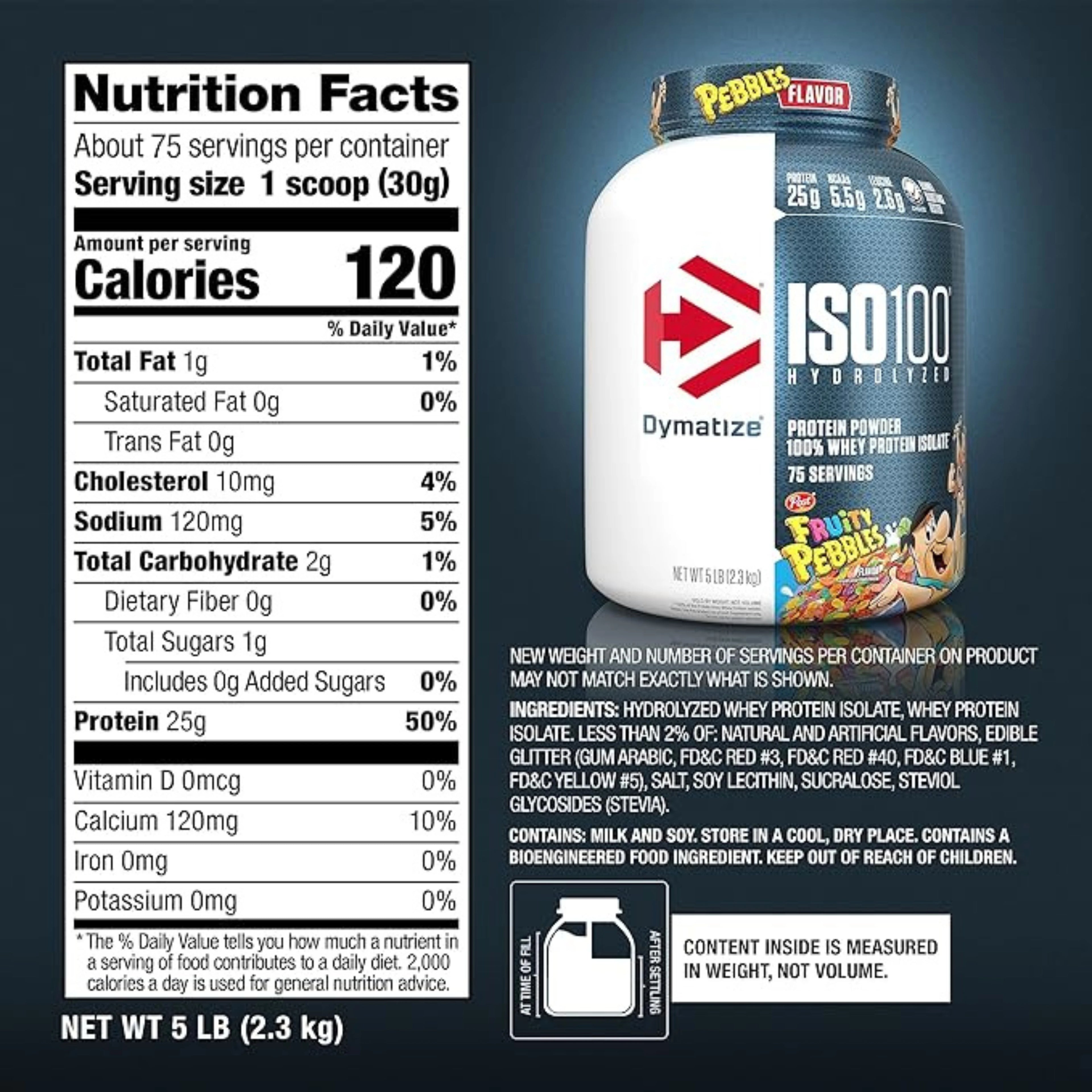 Dymatize ISO 100 Hydrolyzed Whey Protein Isolate