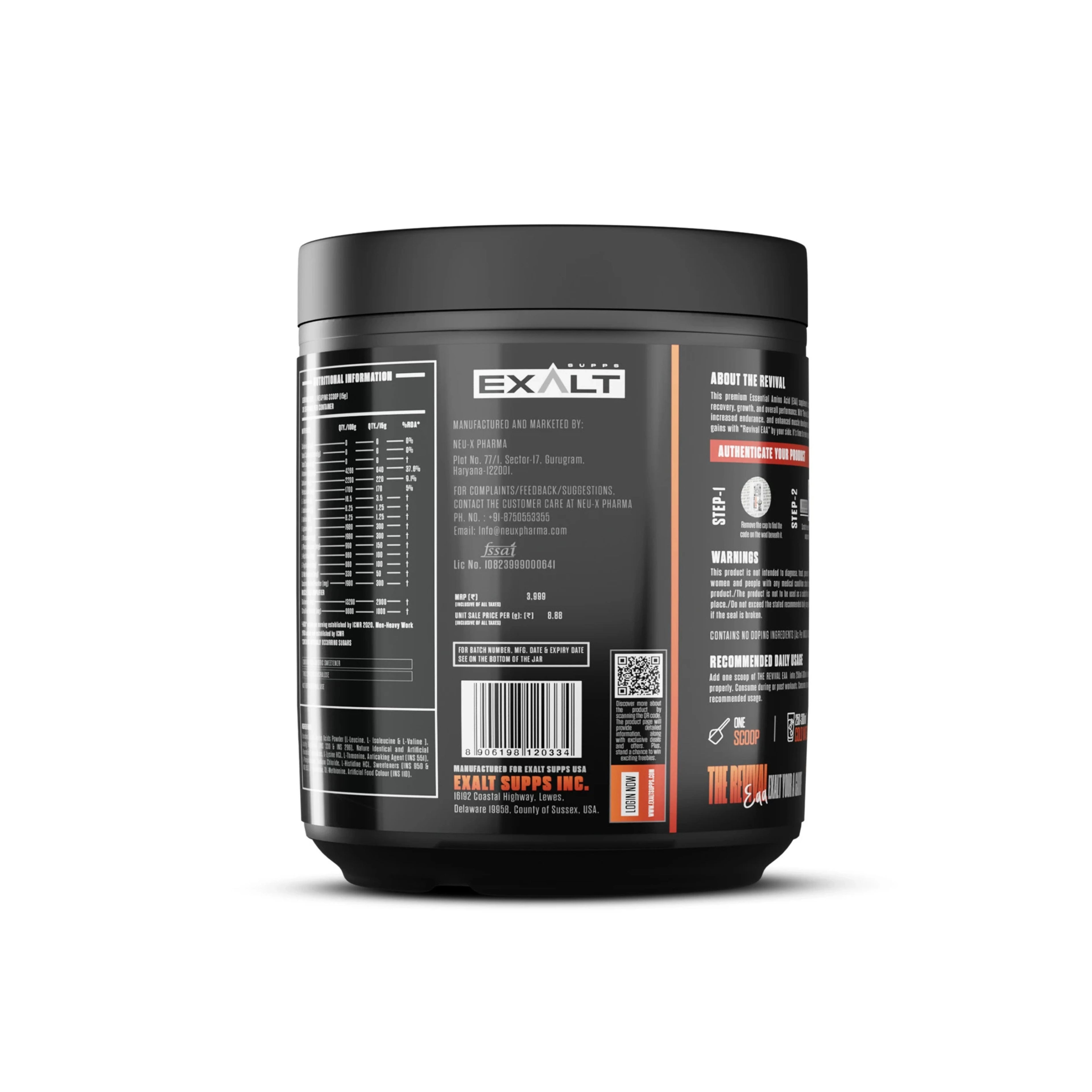 The Revival EAA (Essential Amino Acids )