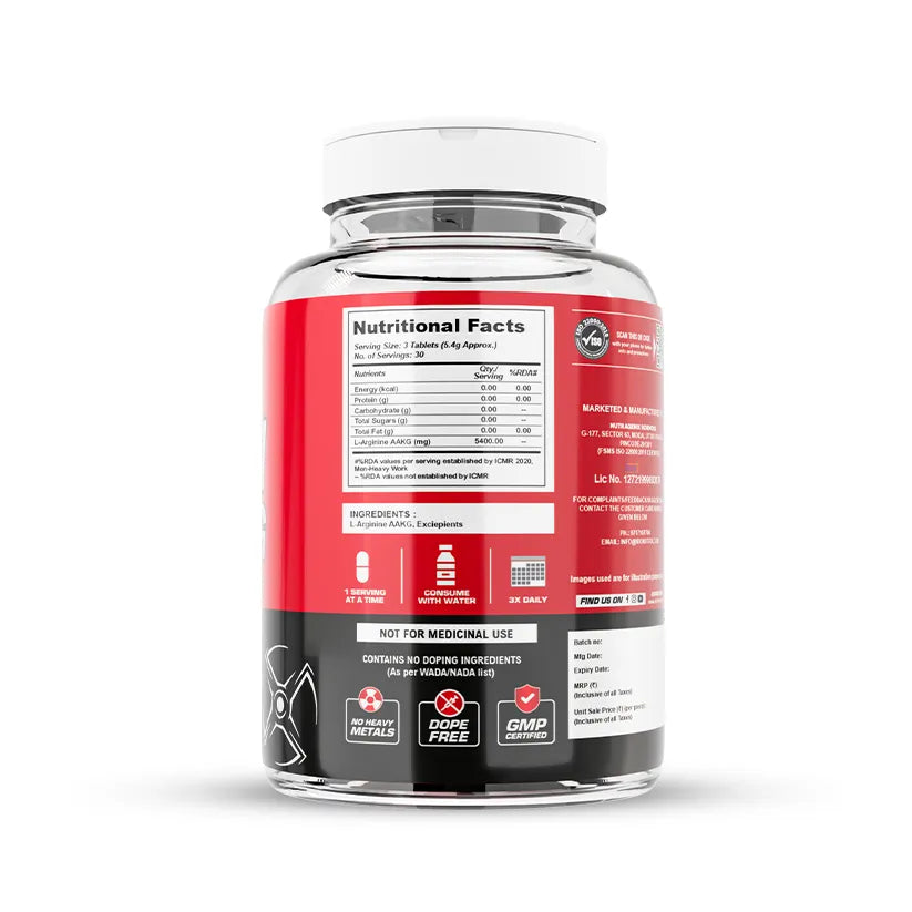 Iron AAKG L-arginine