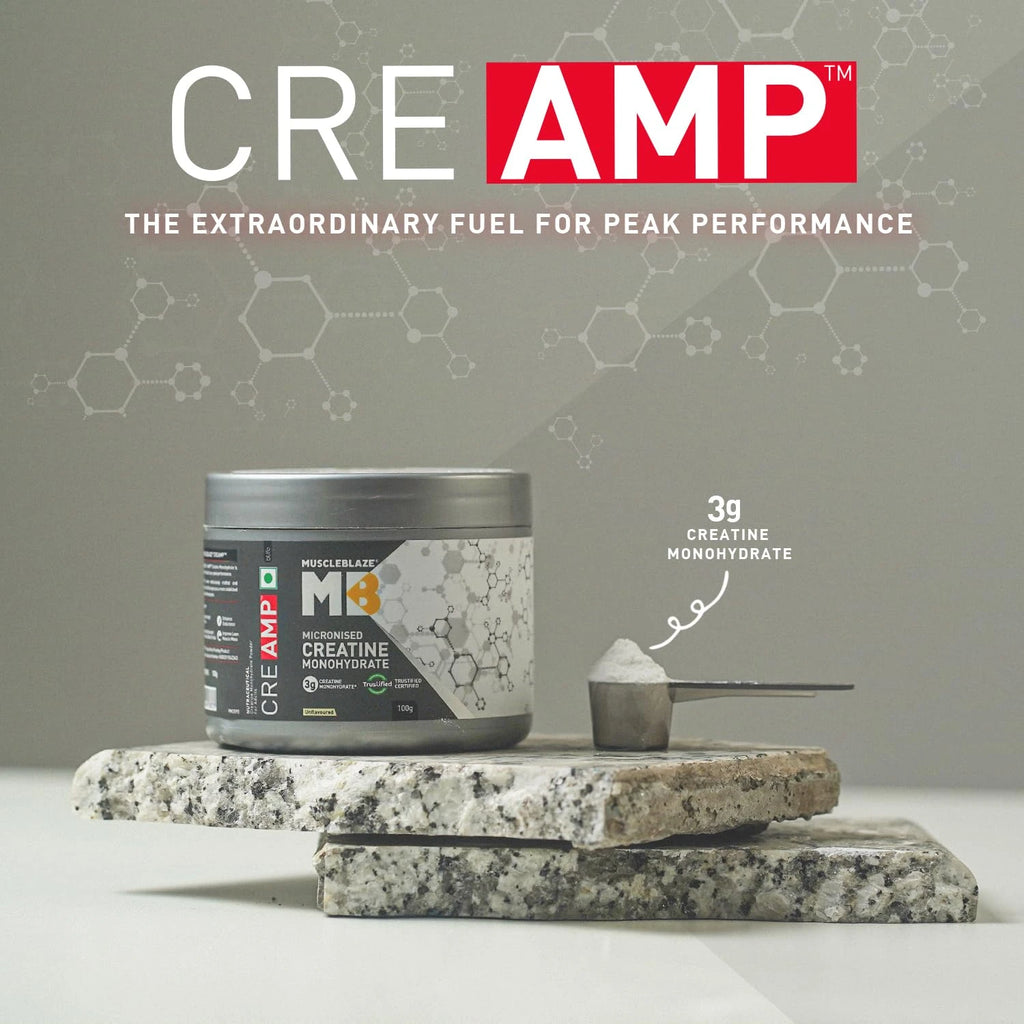 MuscleBlaze Creatine Monohydrate CreAMP