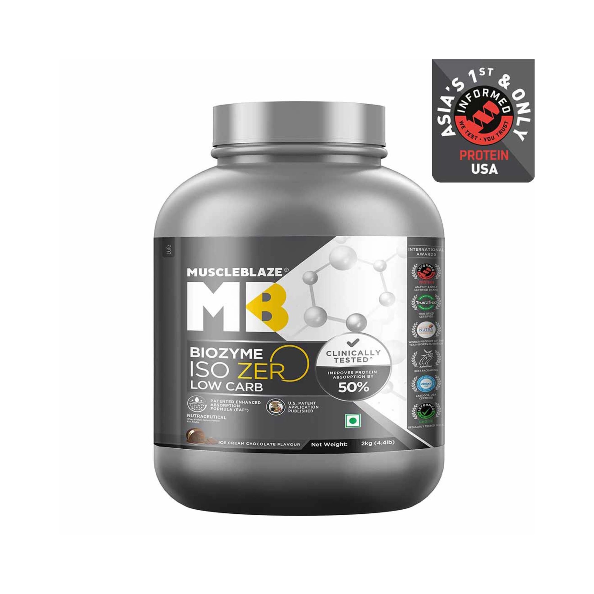 MuscleBlaze Biozyme Iso-Zero