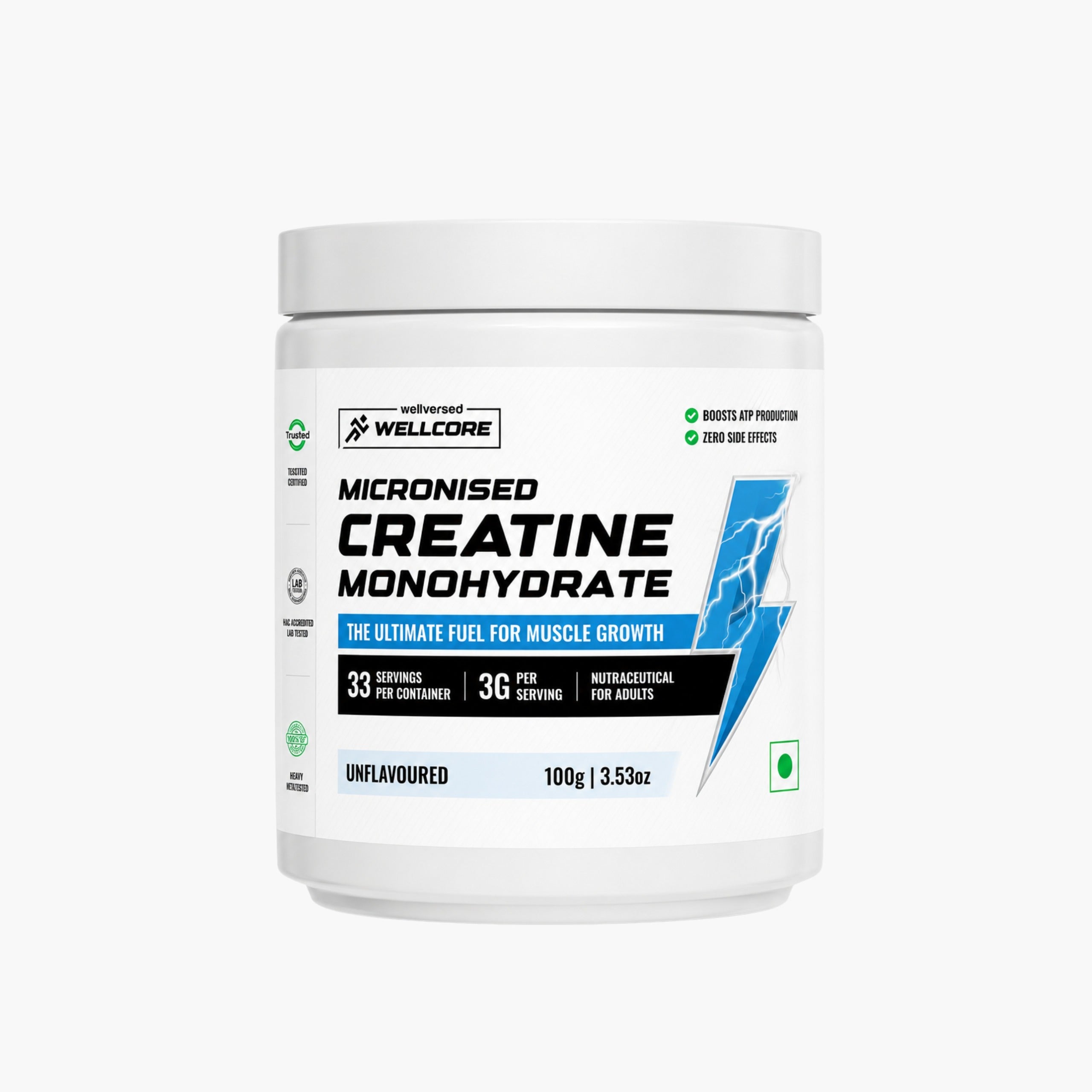Wellcore Micronised Creatine Monohydrate