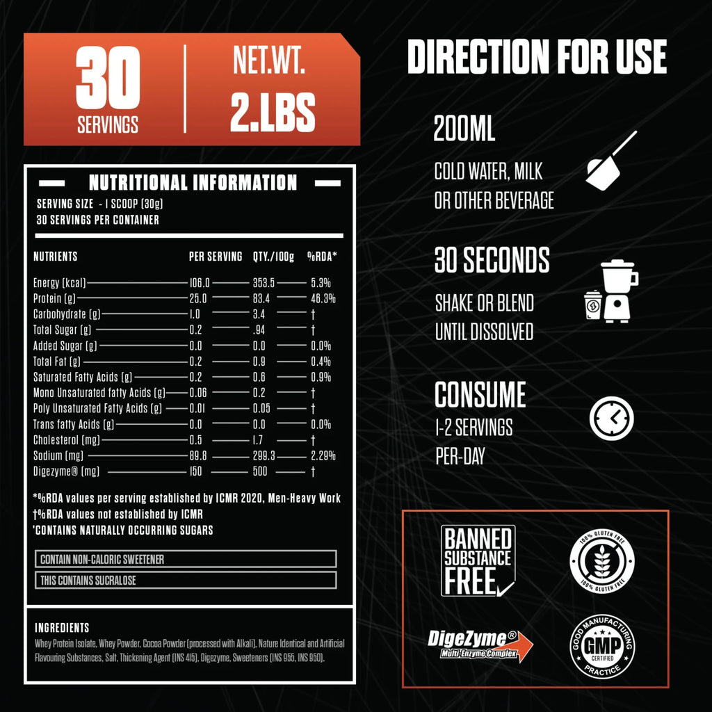 The Isolation Pure Whey Protein Isolate
