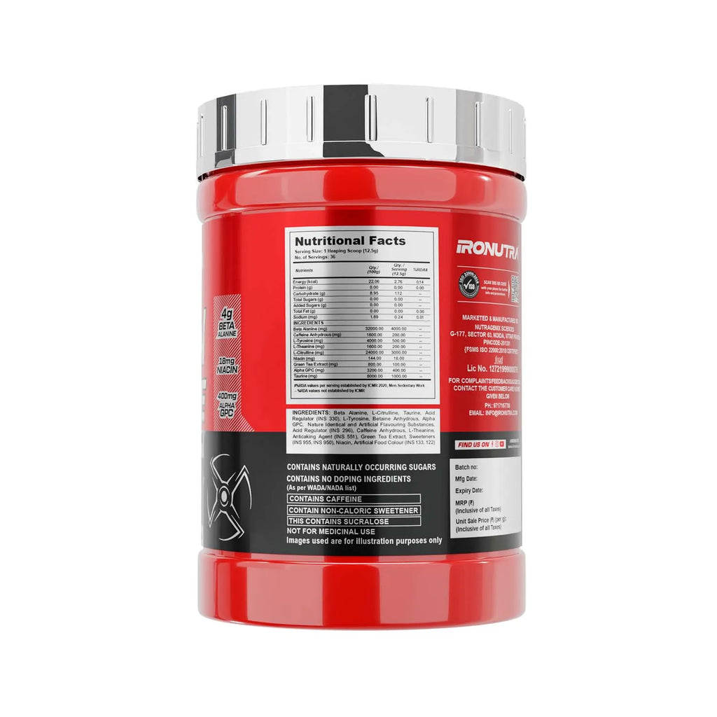 Iron Chaze Preworkout