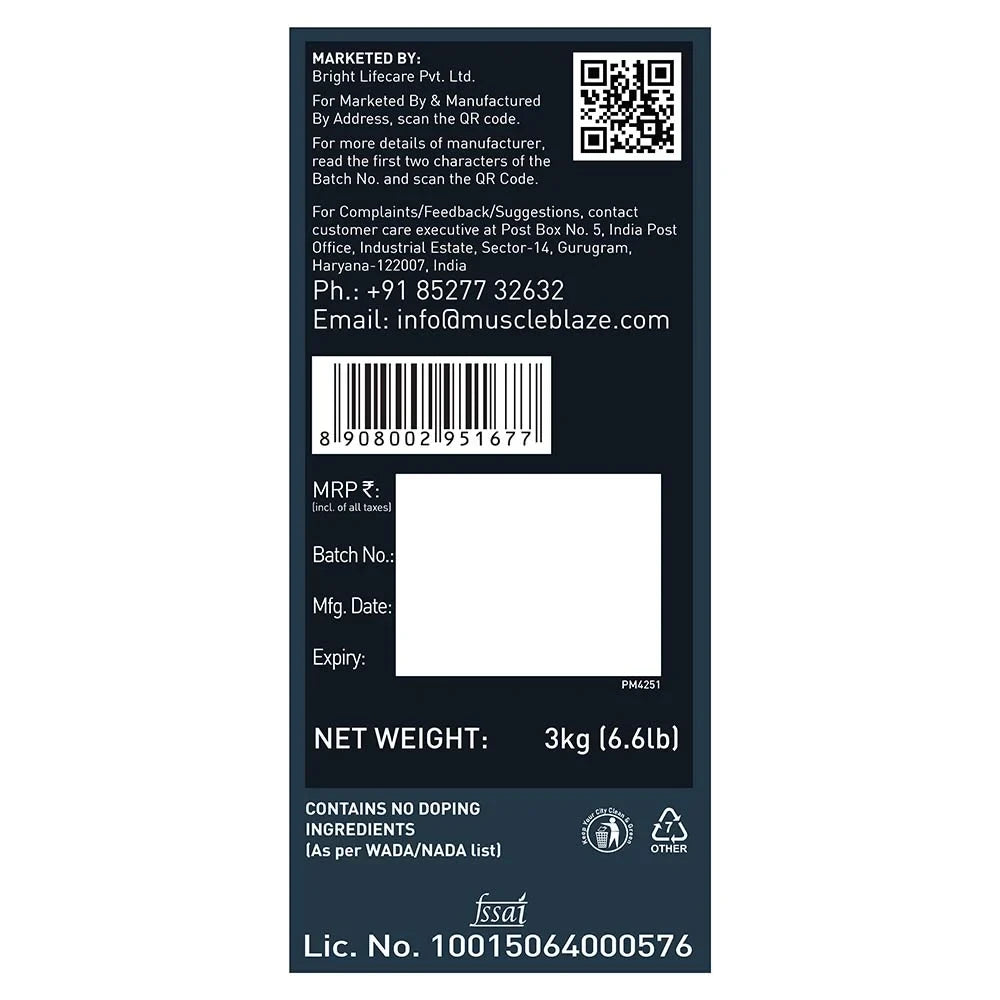 MuscleBlaze Weight Gainer