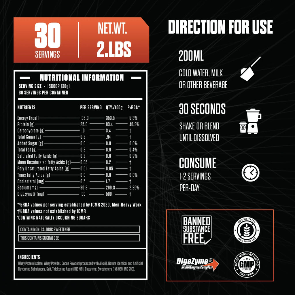 The Isolation Pure Whey Protein Isolate