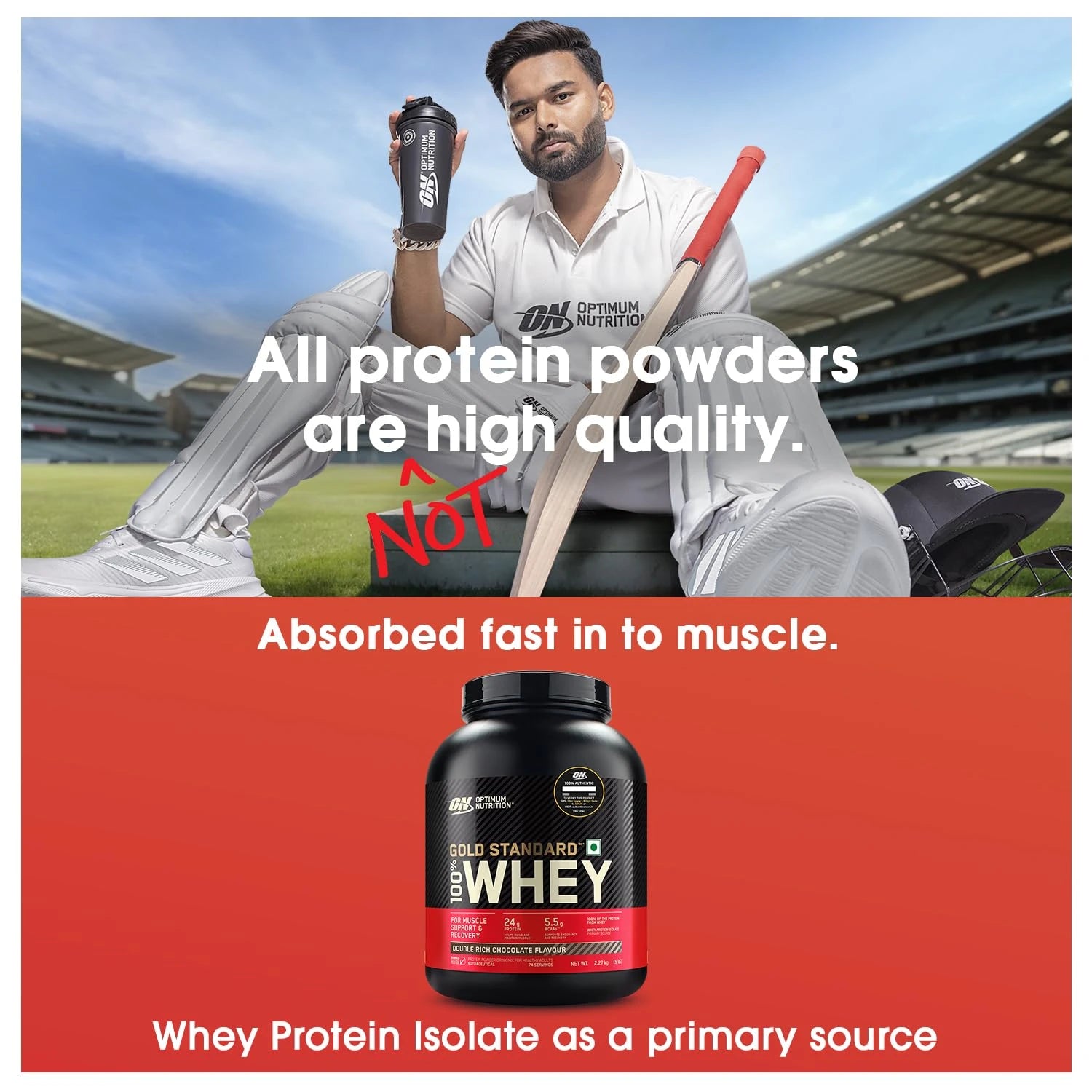 Optimum Nutrition Gold Standard 100% Whey Protein