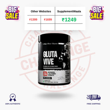 Gluta Vive – Micronized L-Glutamine For Muscle Recovery & Anti-Catabolic Support