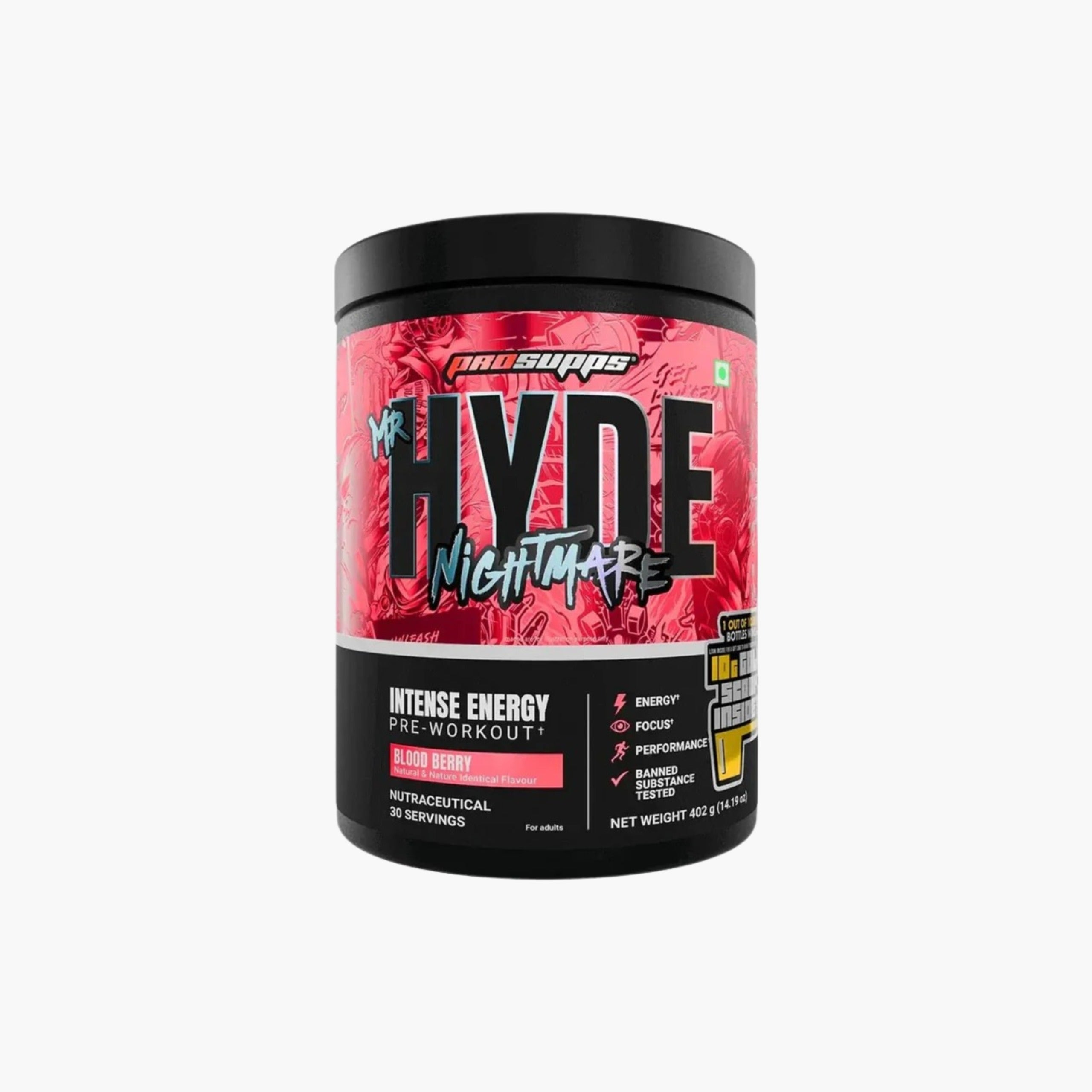 Prosupps Hyde Nightmare Pre Workout