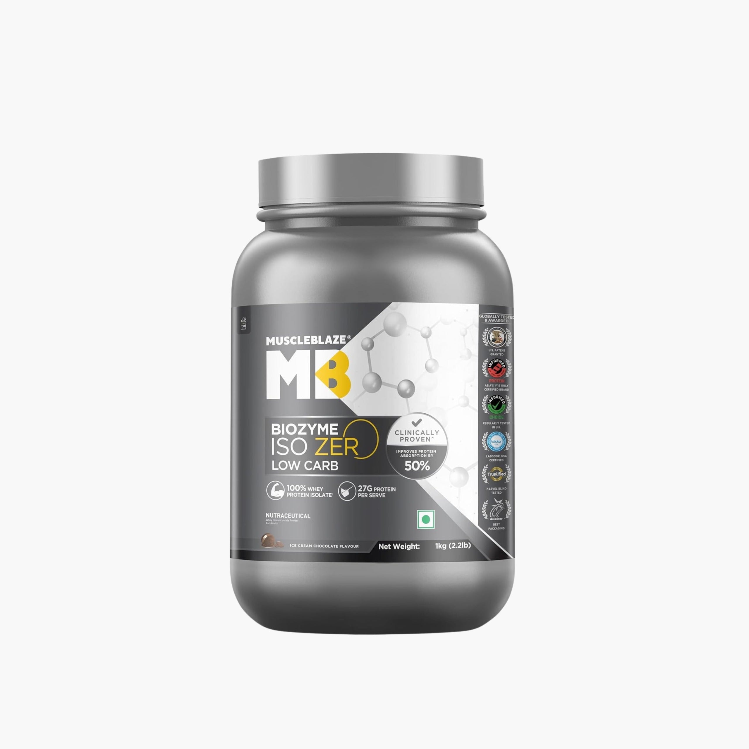 MuscleBlaze Biozyme Iso-Zero