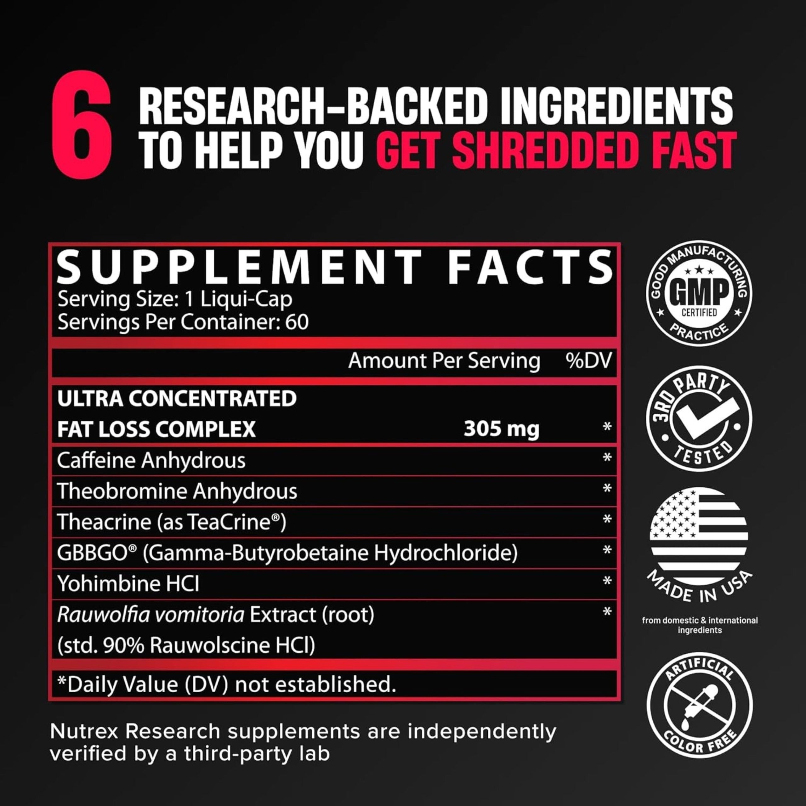 Nutrex Research Lipo 6 Ultra Concentrate