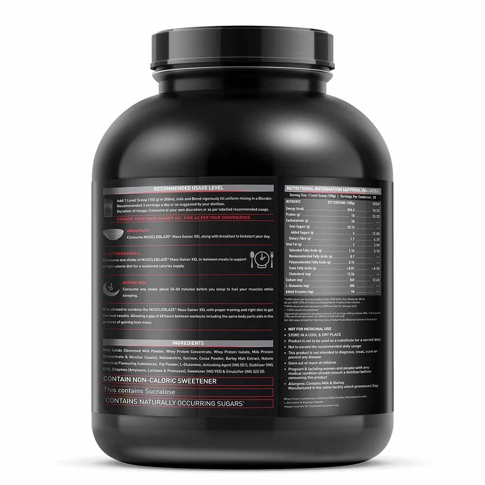 MuscleBlaze XXL Mass Gainer