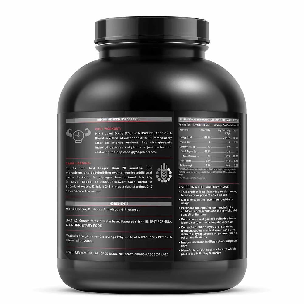 MuscleBlaze Carb Blend