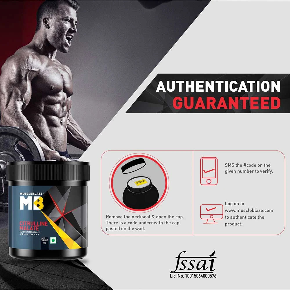 MuscleBlaze Citrulline Malate