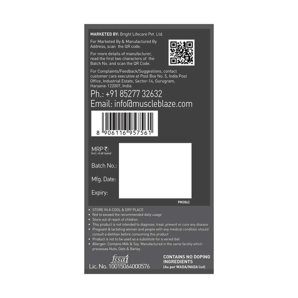 MuscleBlaze Biozyme Iso-Zero