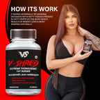 V-SHAPE V-Shred Extreme Thermogenic Fat Burner