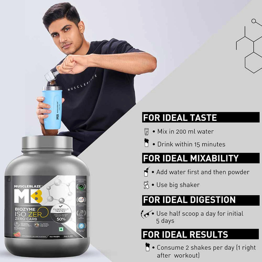 MuscleBlaze Biozyme Iso-Zero