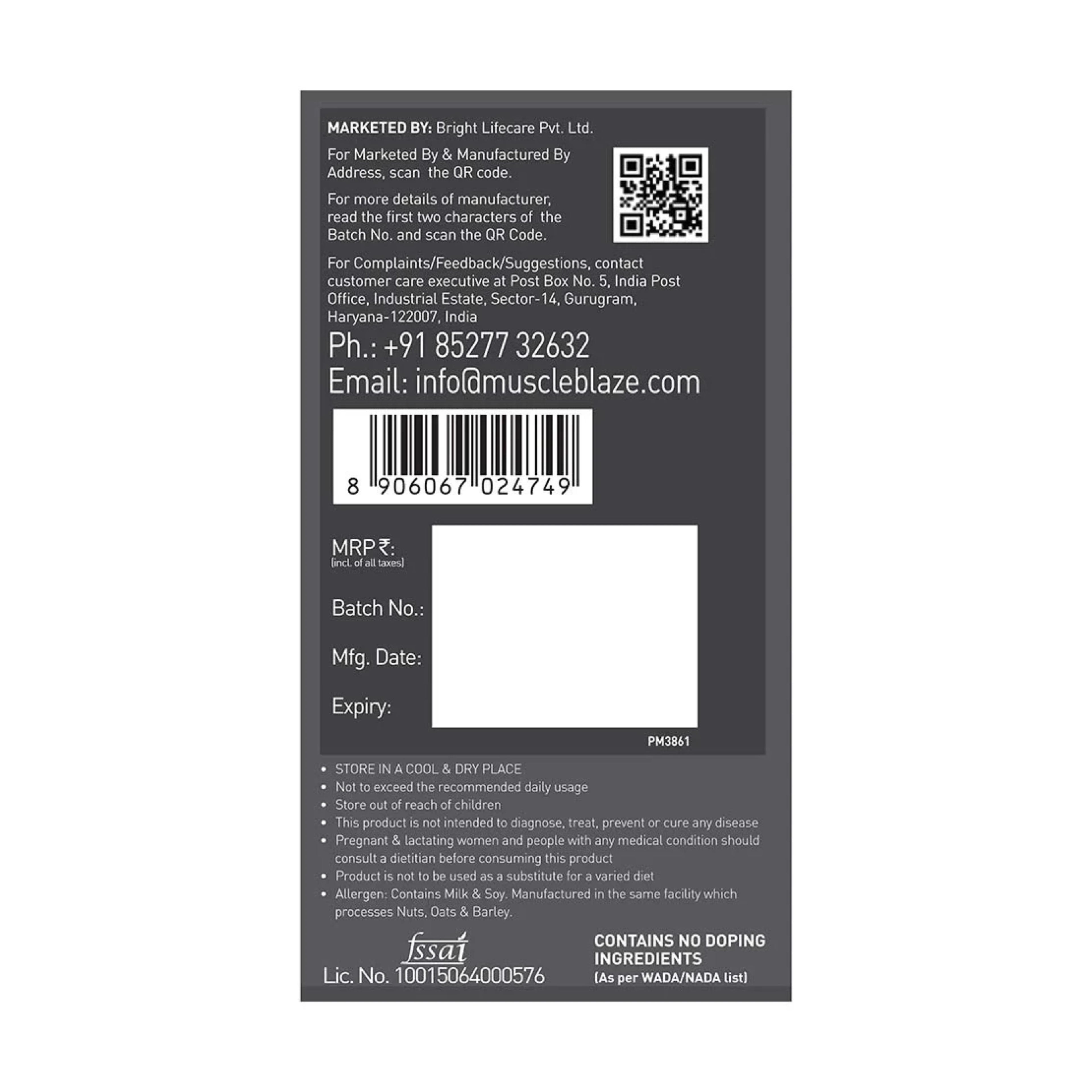 MuscleBlaze Biozyme Iso-Zero