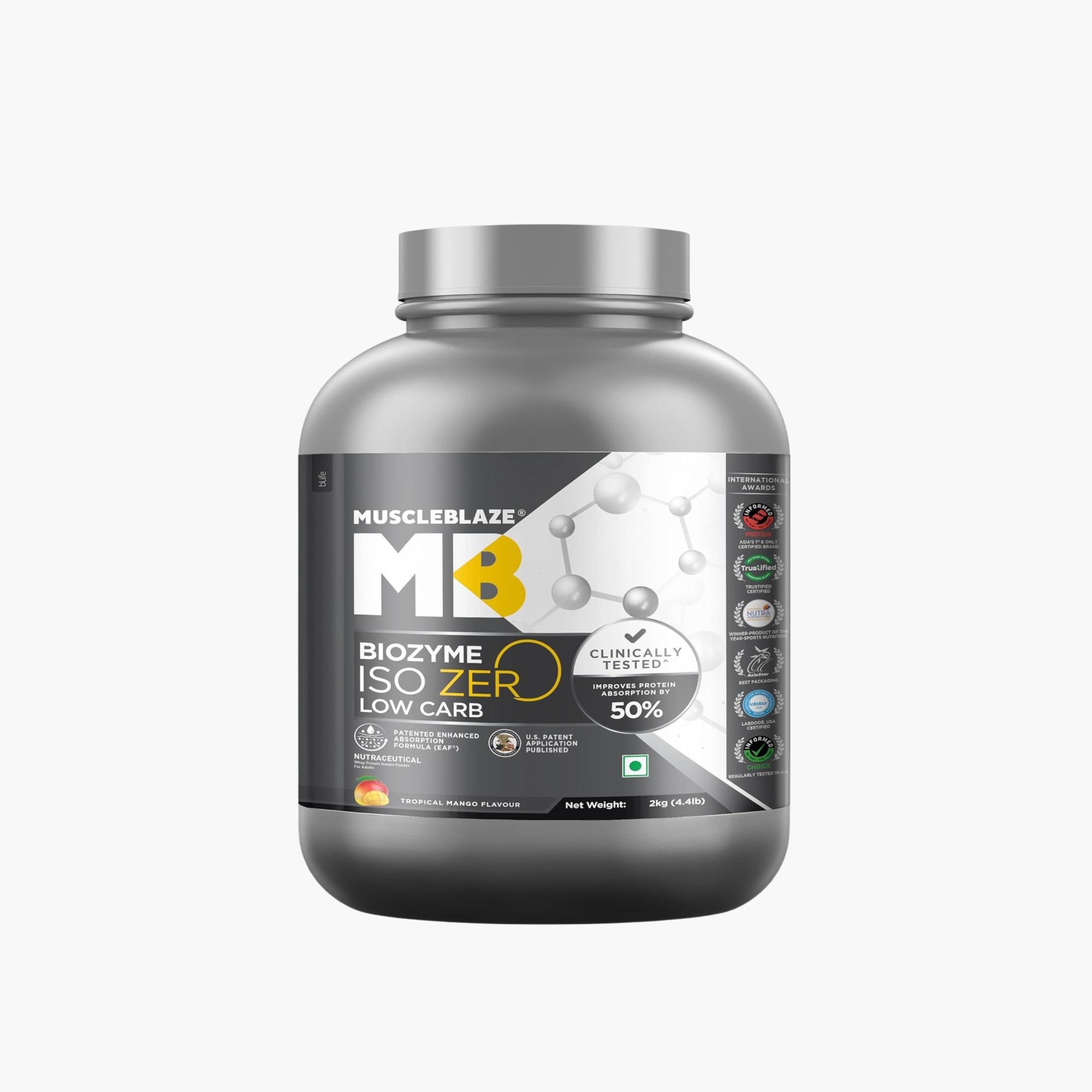 MuscleBlaze Biozyme Iso-Zero