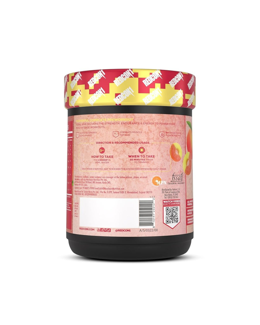 Redcon1 Total War Pre Workout