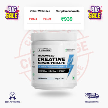 Wellcore Micronised Creatine Monohydrate