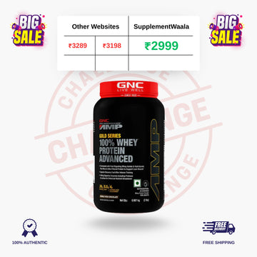 GNC Amp Gold Series 100% Whey Protein Advanced