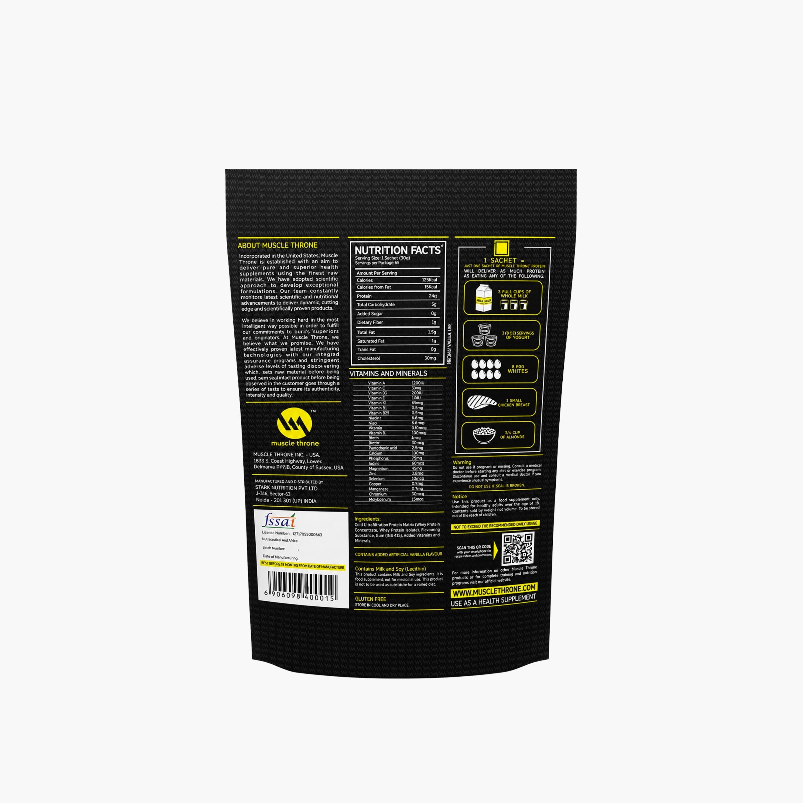 Muscle Throne Core Fuel Whey