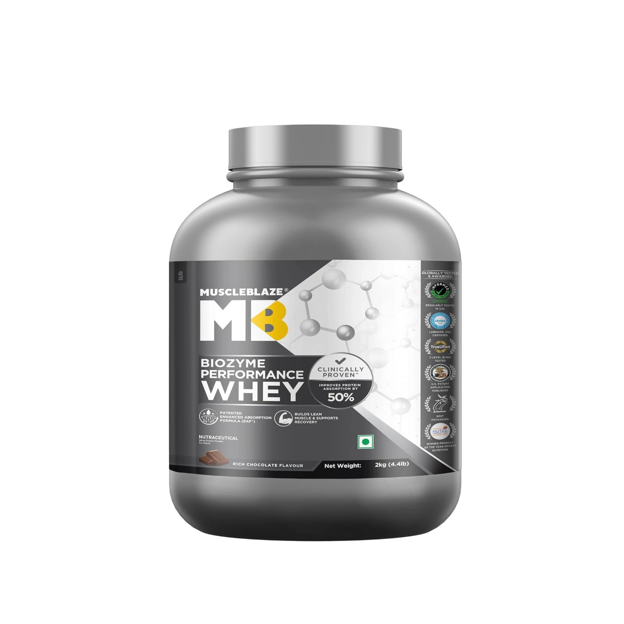 MuscleBlaze Biozyme Whey Protein