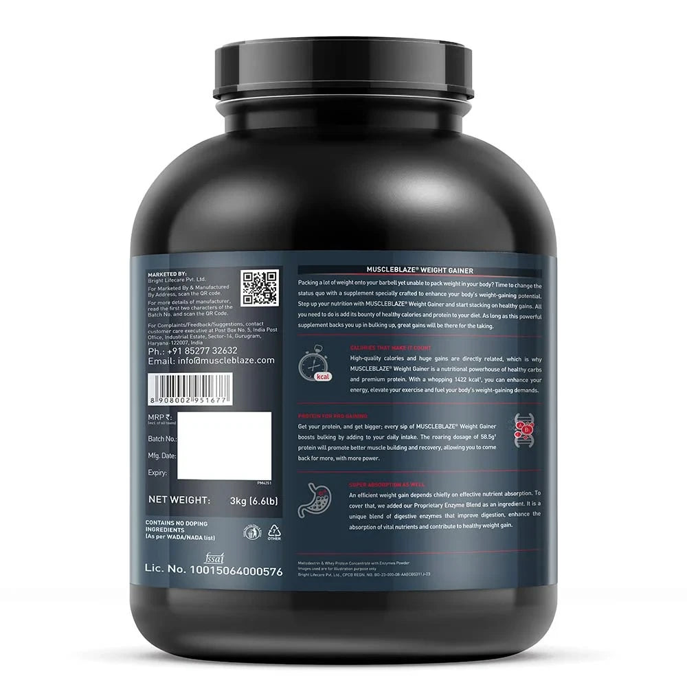 MuscleBlaze Weight Gainer