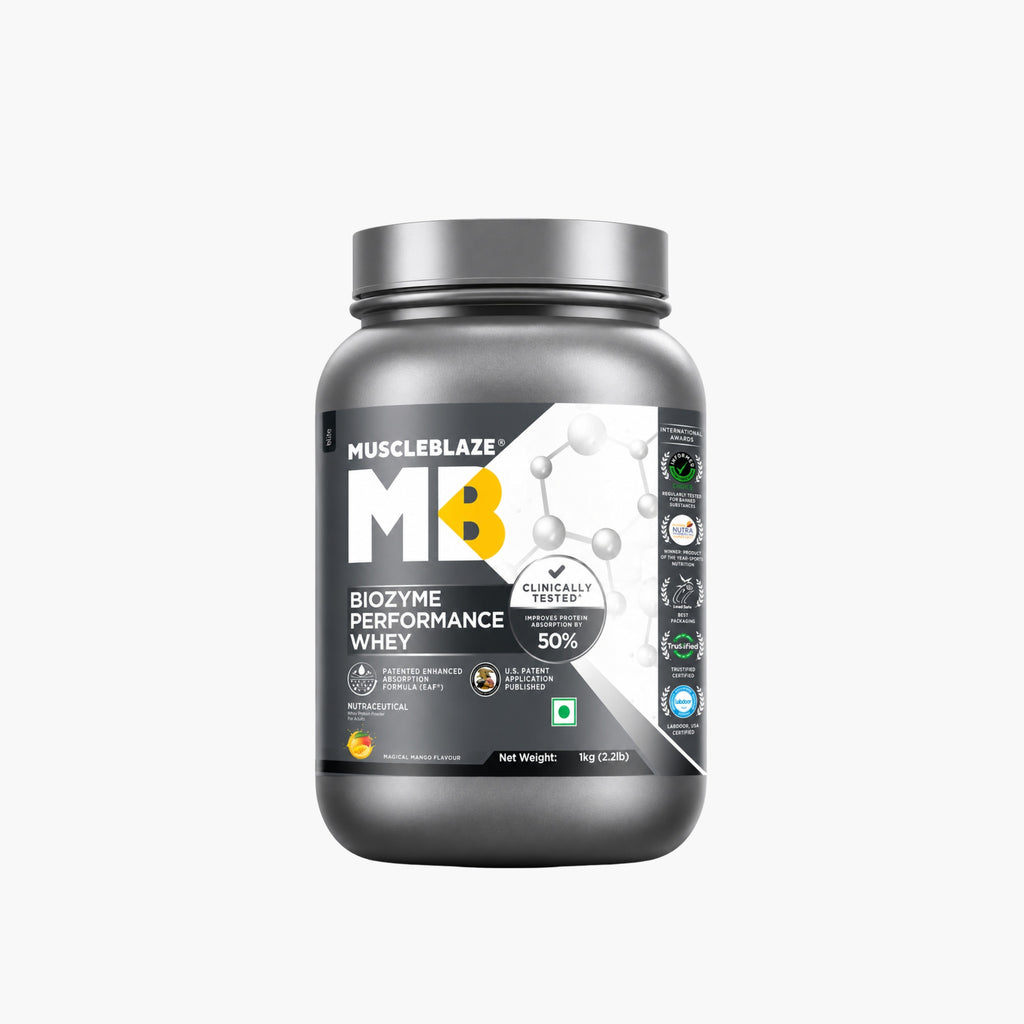MuscleBlaze Biozyme Performance Whey Protein