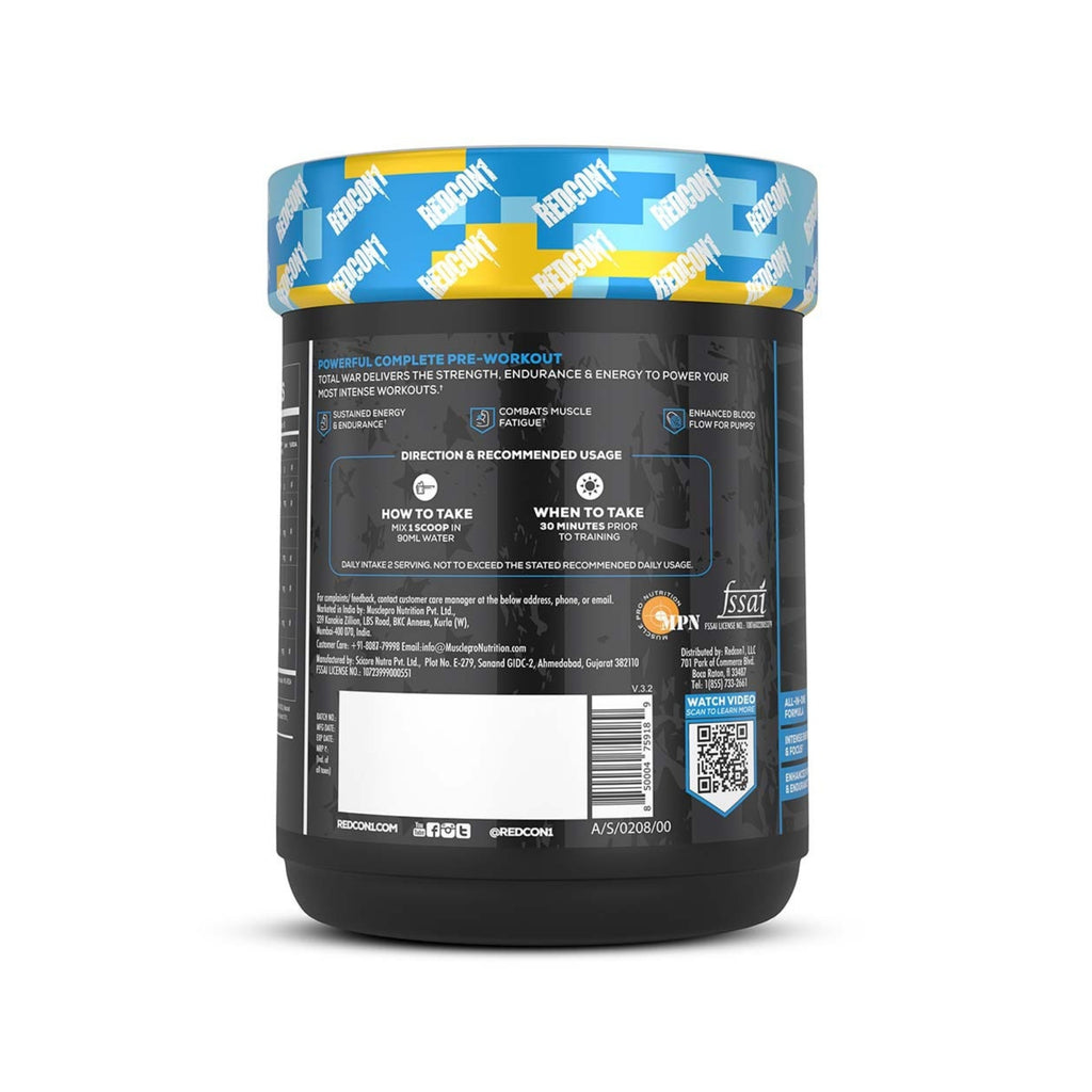 Redcon1 Total War Pre Workout