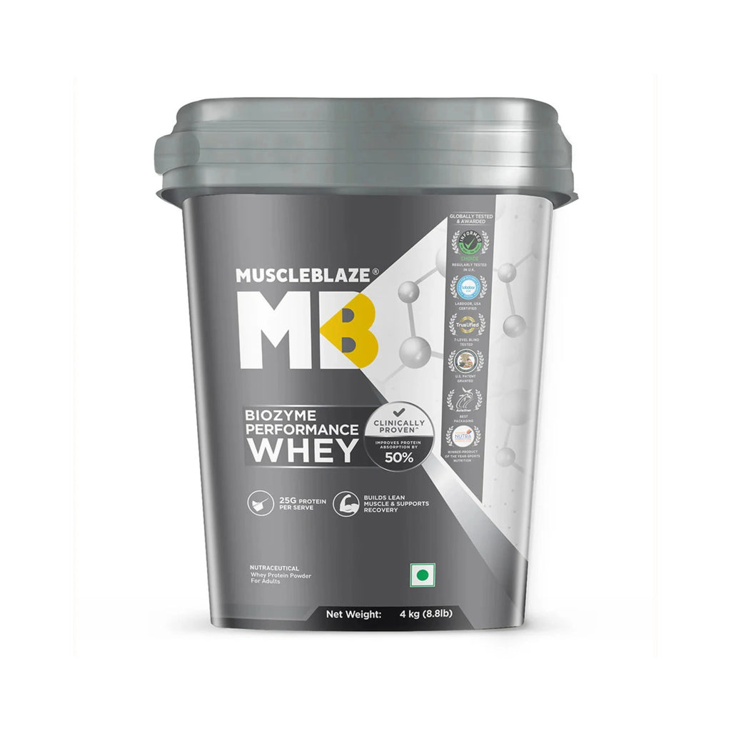 MuscleBlaze Biozyme Performance Whey Protein