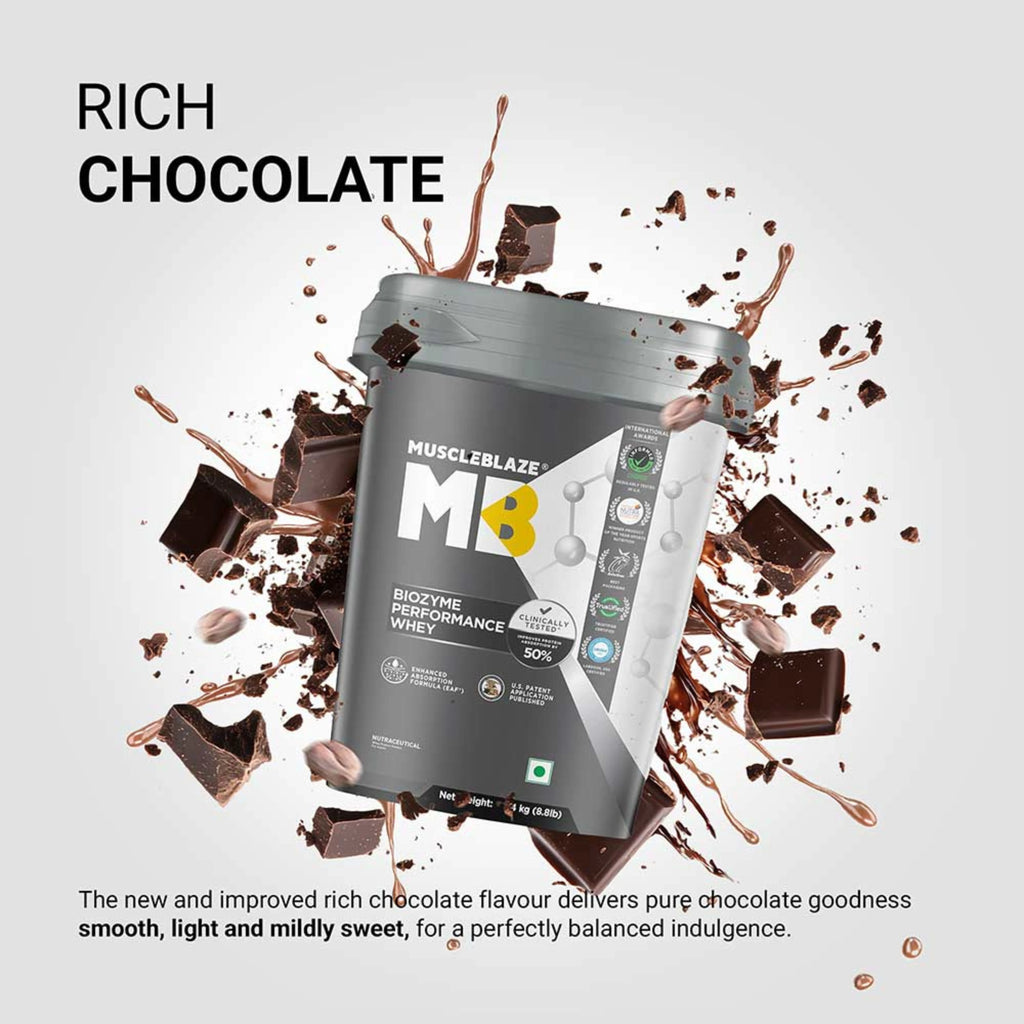 MuscleBlaze Biozyme Performance Whey Protein
