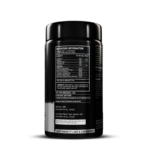 Burn Xl â€“ William Bonac Signature Extreme Fat Burner Capsules