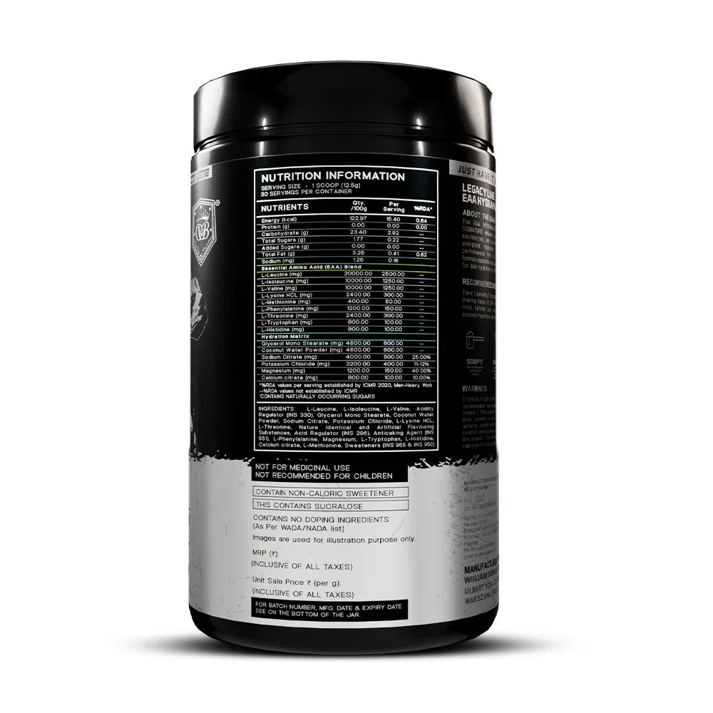 The EAA Hydranaut â€“ Complete Amino Hydration Fuel
