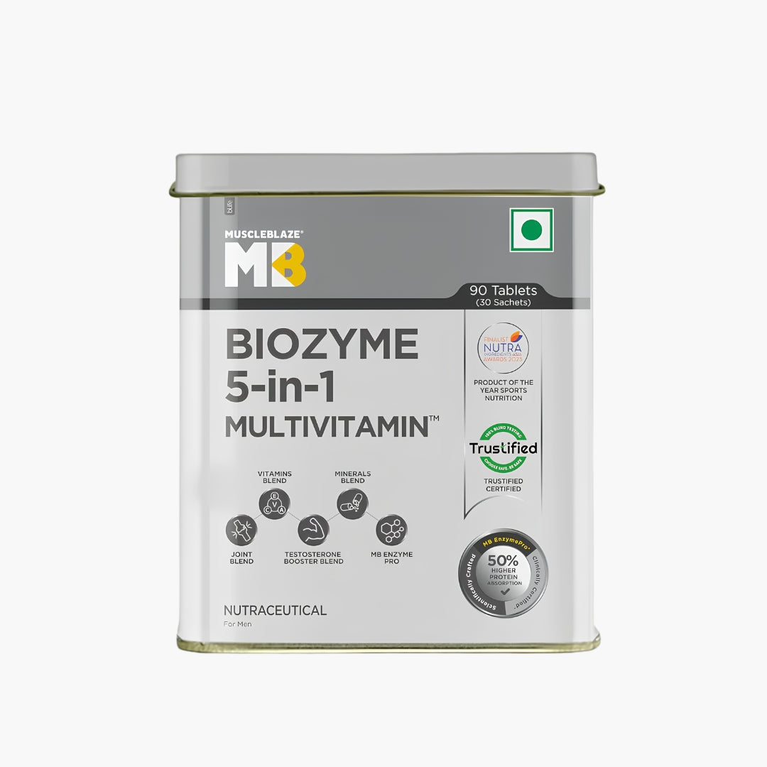MuscleBlaze Biozyme 5 in 1 Multivitamin