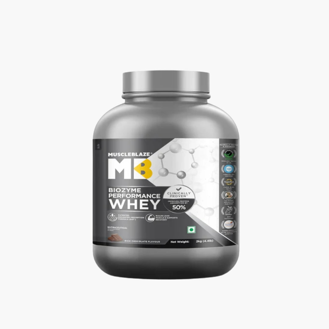 MuscleBlaze Biozyme Performance Whey Protein